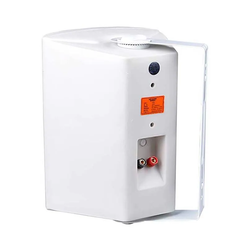 100V Line system on wall mount speakers